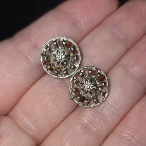 Gold Stud Earrings
